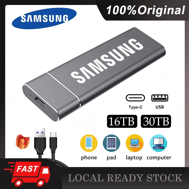 Samsung SSD storage hard disk external 4tb 8tb 16tb 30tb Type-C ...