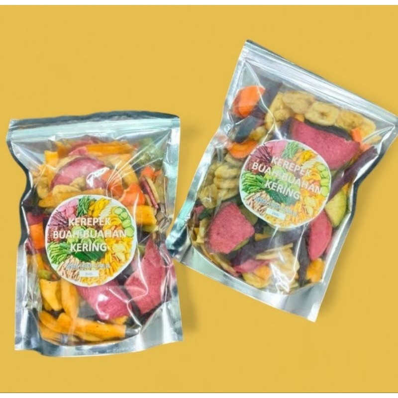 Kerepek Buah Buahan Kering 250G | Shopee Malaysia