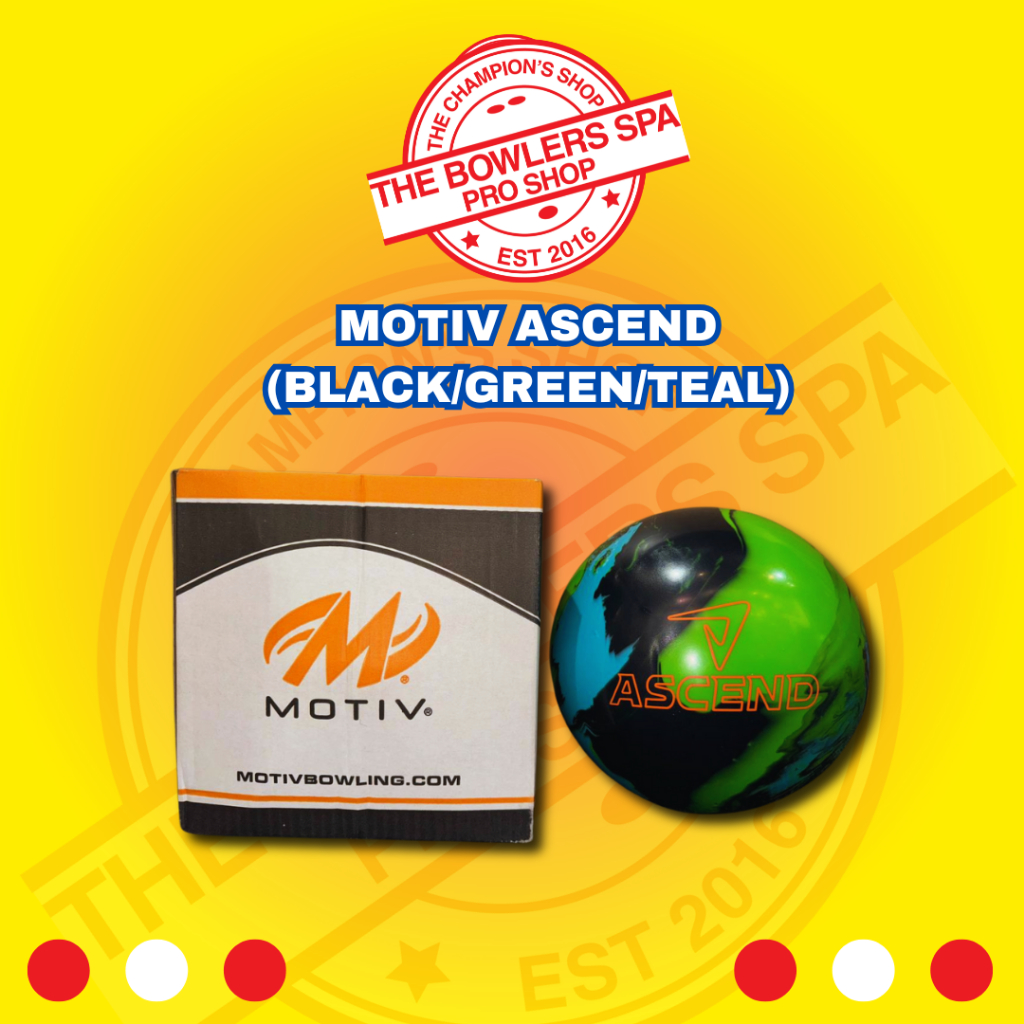 MOTIV ASCEND ボウリングボール 14ポンド（少ないオイルへの対応