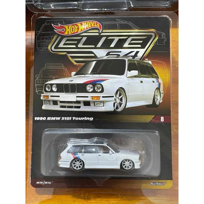 Voiture Hot Wheels Élite 64 1990 BMW 318i Touring