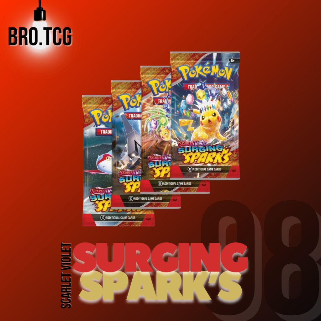 (Live Rip)[SV08] Pokemon TCG : Surging Spark's Packs | Shopee Malaysia