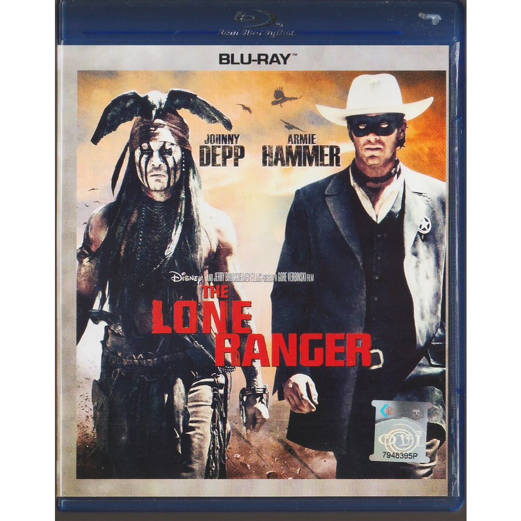 BLURAY THE LONE RANGER ( ORIGINAL BLURAY ) Shopee Malaysia