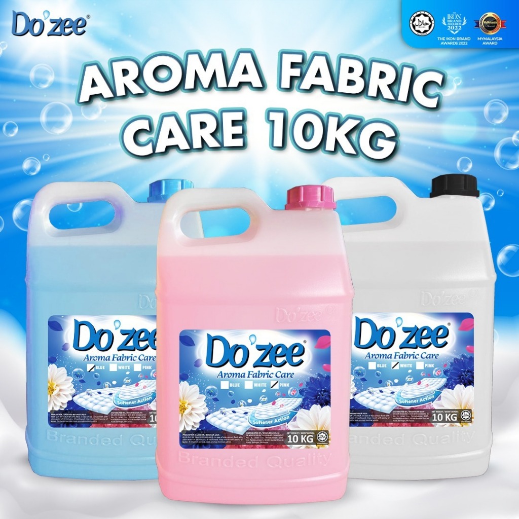 AROMA FABRIC CARE 10KG DO'ZEE (SOFTENER) | Shopee Malaysia