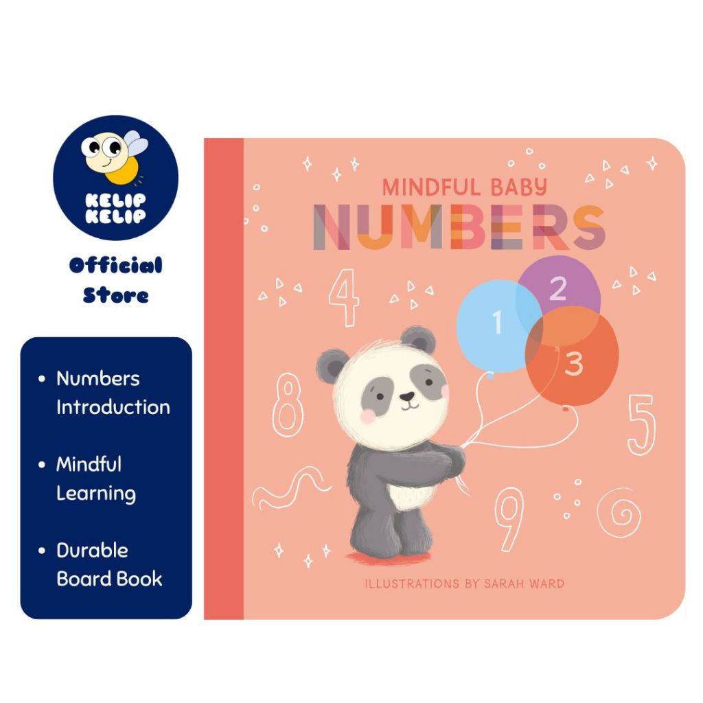 Learn to Count 123 Numbers Mindful Baby Board Book for Toddlers to ...