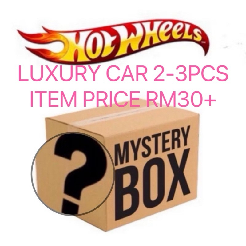 Hot wheels mystery box online