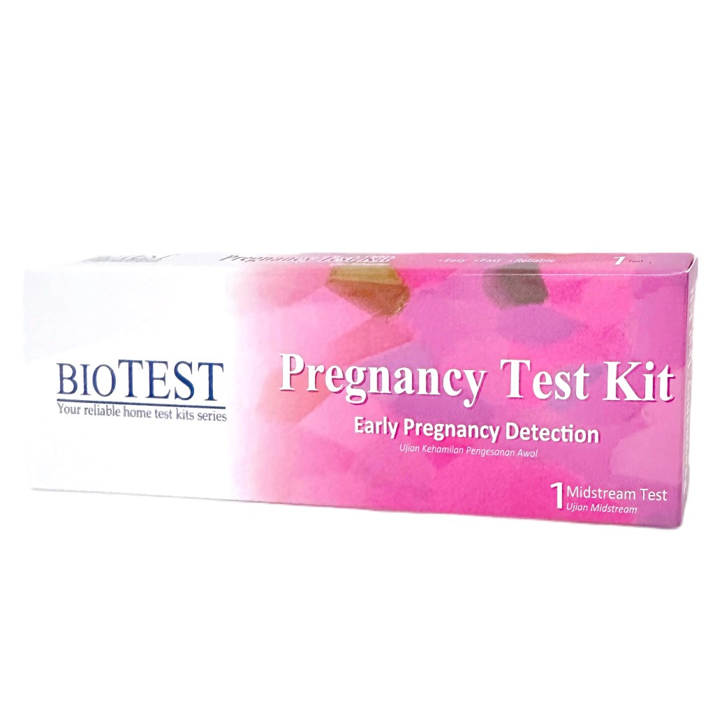 BioTest Pregnancy Test Kit For Early Pregnancy Detection | Shopee Malaysia