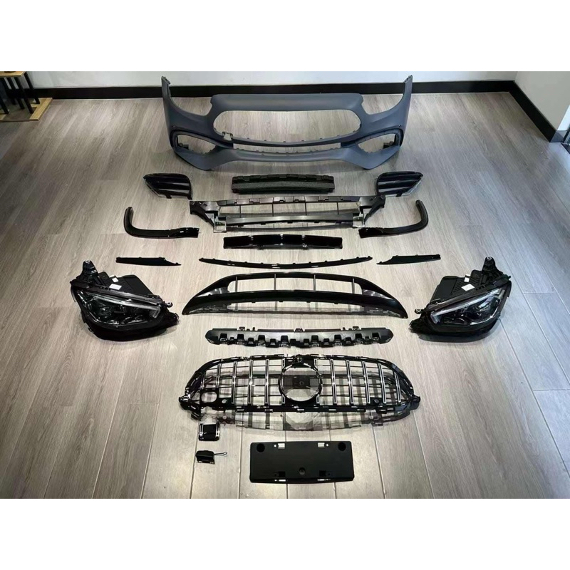 Mercedes Benz W213 Prefacelift to Facelift E63 AMG MAYBACH bodykit ...