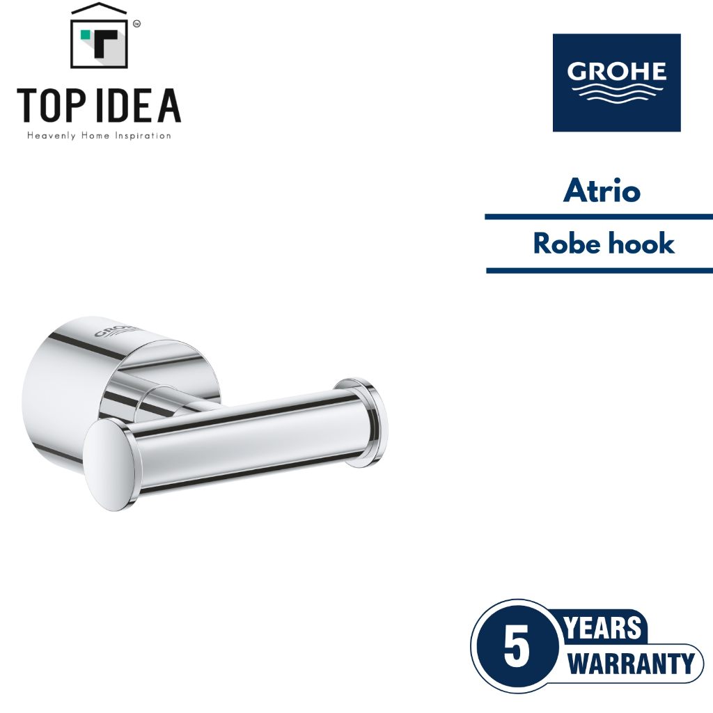 GROHE Atrio Robe Hook 40890000 | Shopee Malaysia