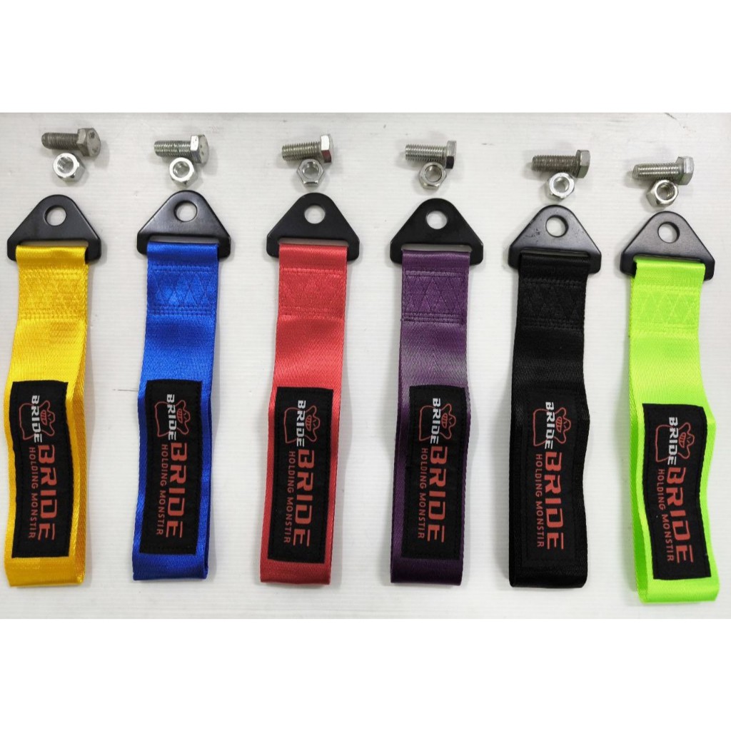 NEW BRIDE UNIVERSAL CAR TOWING BELT STRAPS CAR TOW HOOK ROPES BELT