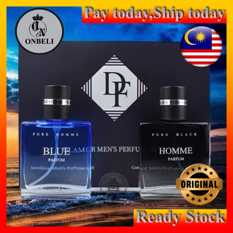💯Ready stock✓Jean Miss Pure Homme Perfume Suit Set Gift Box Set
