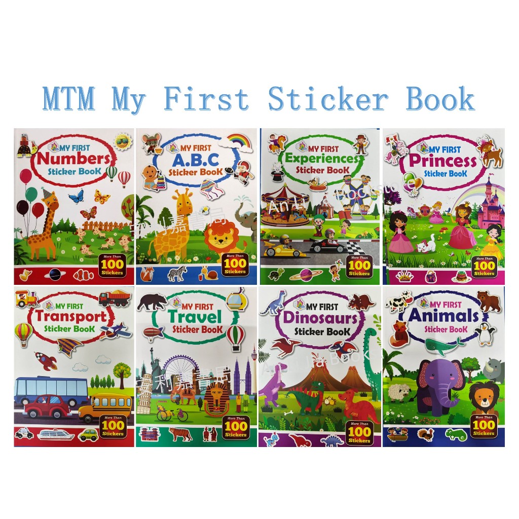 MTM My First Sticker Book | Shopee Malaysia