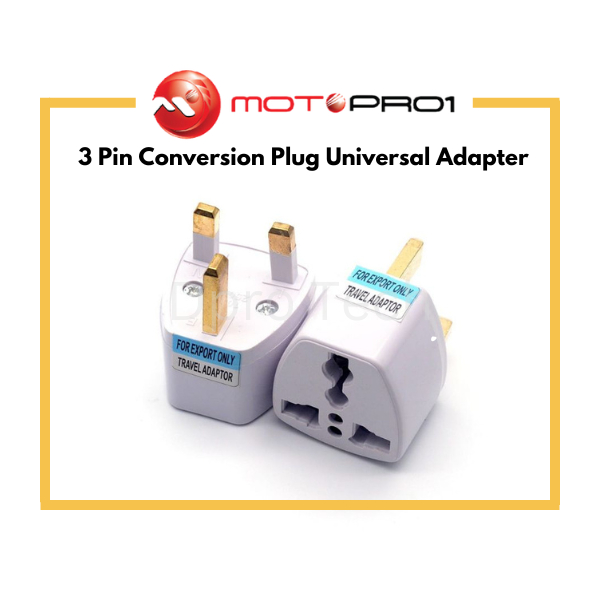 3 Pin Conversion Plug Universal Adapter - 1pc | Shopee Malaysia