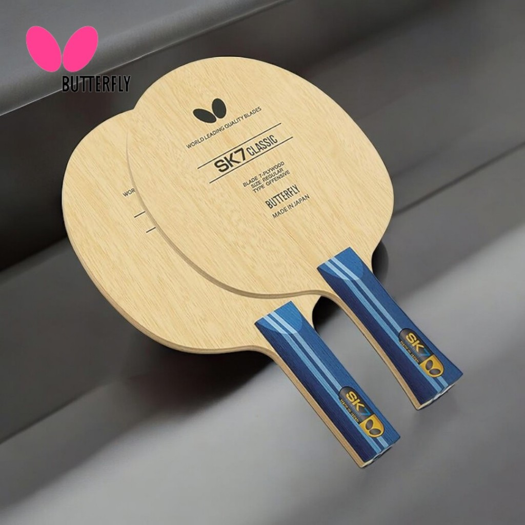Butterfly Table Tennis Racket SK7 Classic Shakehand Offensive | Shopee ...