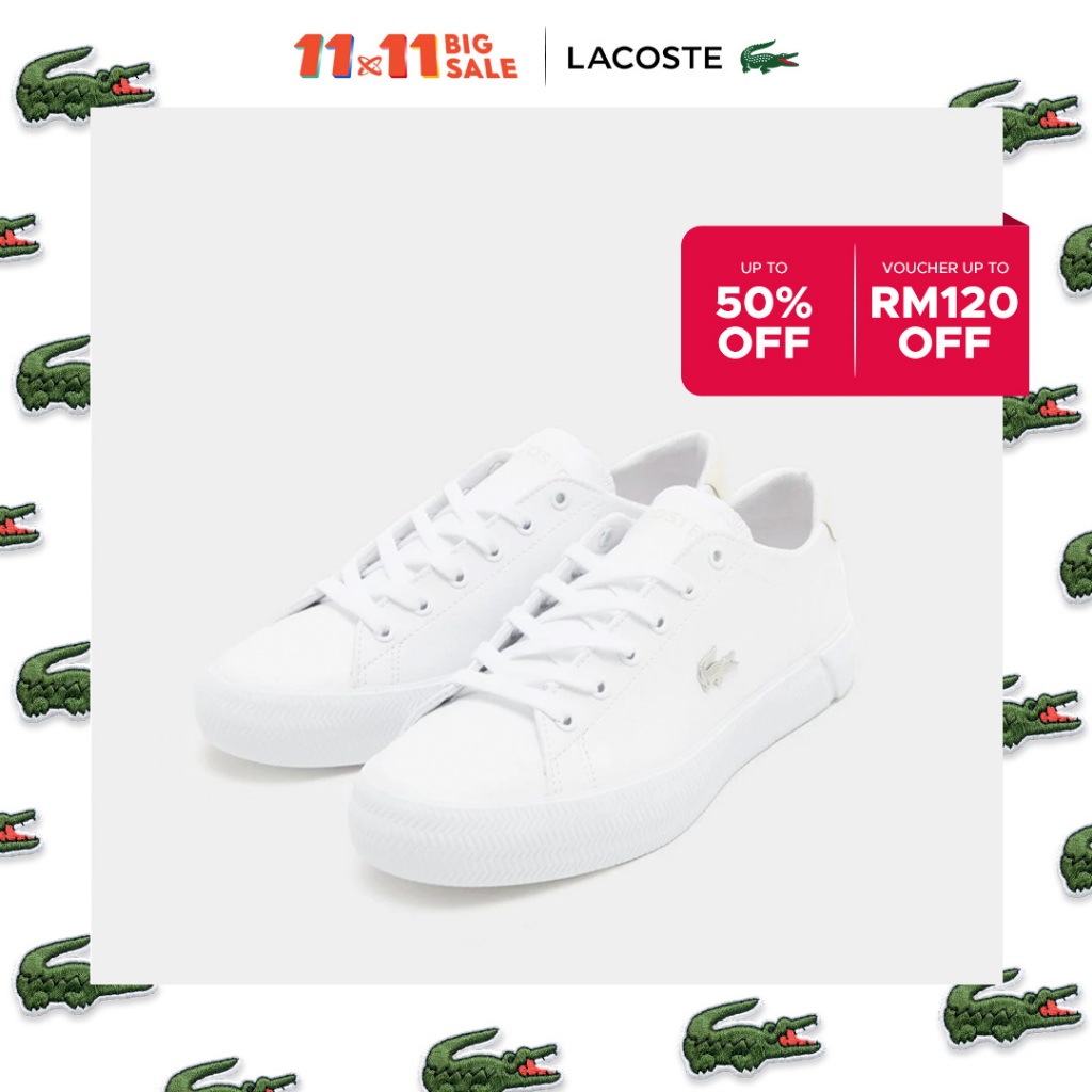 LACOSTE Sneakers Gripshot 124 Junior Kids Shopee Malaysia