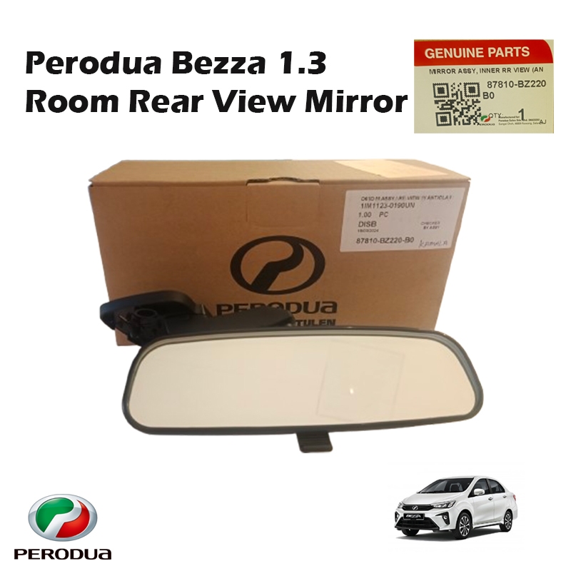 Original Perodua Geniune Bezza 1.3 Room Rear View Mirror 87810-BZ220-B0 ...