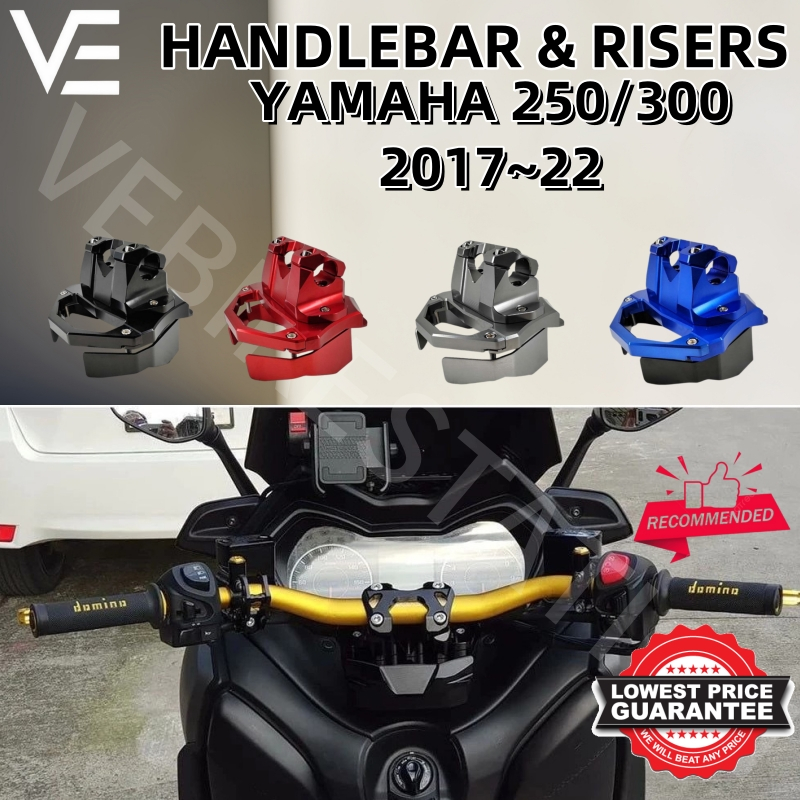 Yamaha XMAX250/XMAX300 CNC Bar Riser Extender Motorcycle XMAX (2017 ...