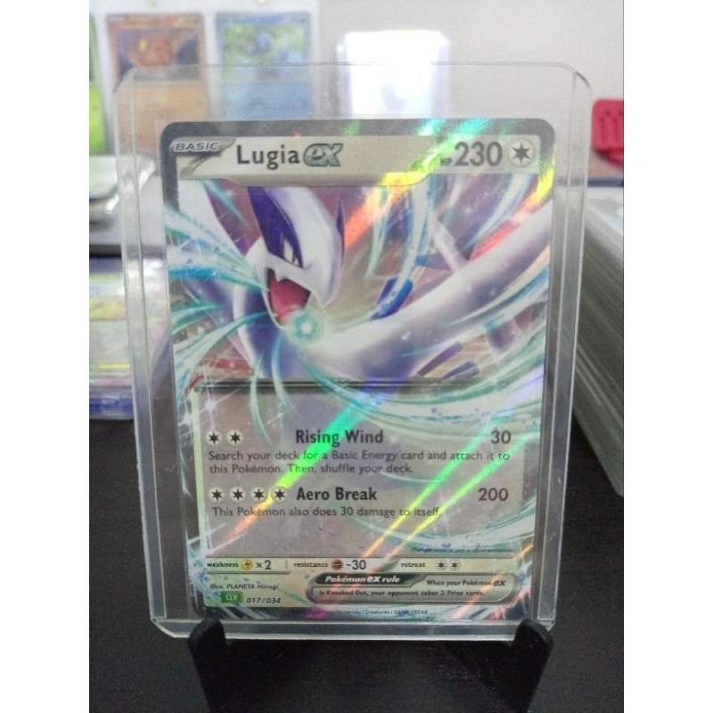 CARTE POKEMON LUGIA 017/034 EX CLV TRADING CARD GAME CLASSIC English NEUF EUR 5,90 - FR