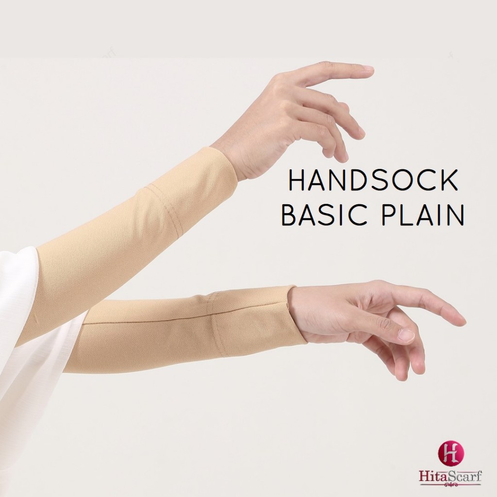 Handsock Basic Plain | Handsock korean mosscrepe | handsock murah ...