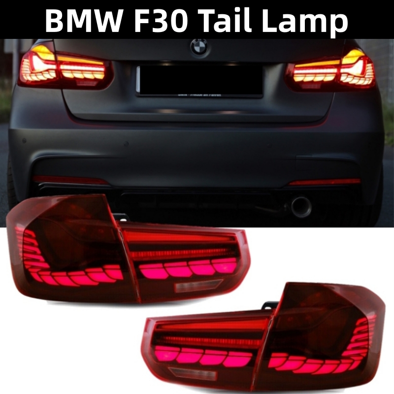 BMW 3 Series F30 LCI Tail Lamp M3 M4 GTS Facelift Rear Lamp Light Lampu ...