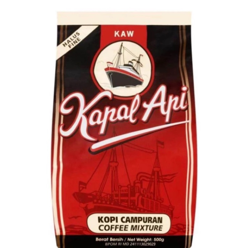 Kopi Kapal Api Halus Kaw Kopi 500g | Shopee Malaysia