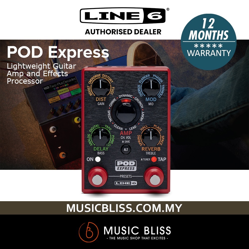 Line 6 POD Express Guitar (LINE6) | Shopee Malaysia