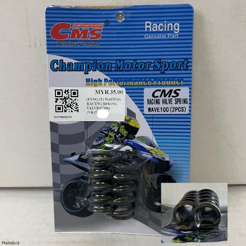 CMS SPRING VALVE RACING EX5 WAVE100 EX5 DREAM RACING VALVE KING LEO ...