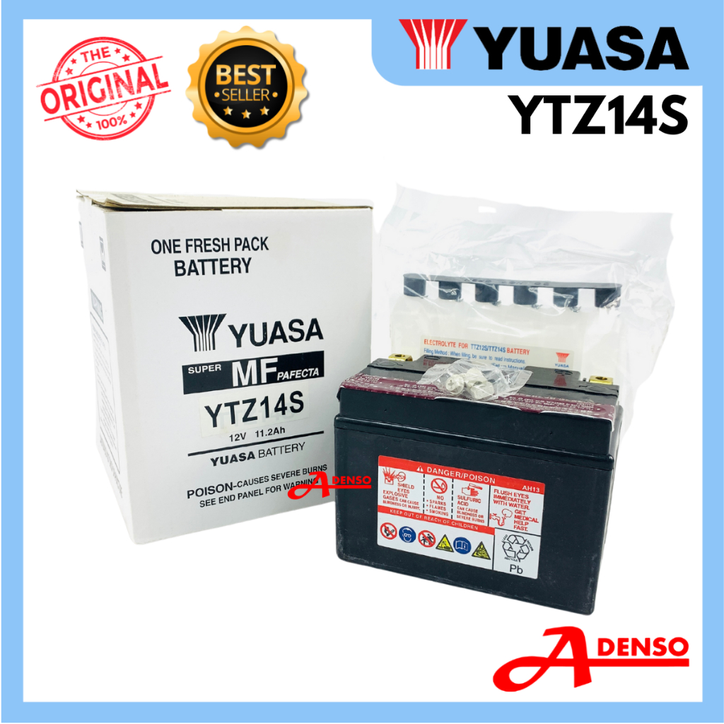 Airsoft Battery Yuasa YTZ14S Factory Activated AGM High