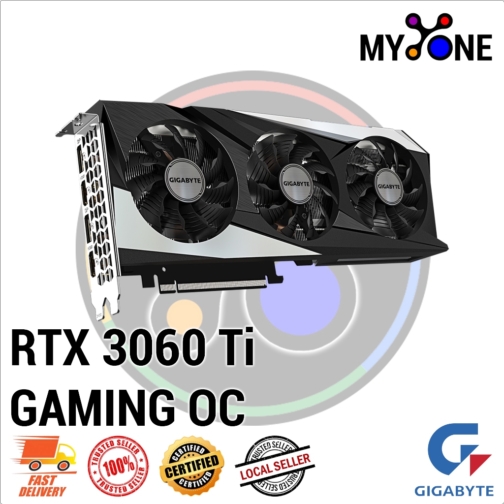 🔥GIGABYTE RTX 3060 Ti GAMING OC🔥ASUS GIGABYTE MSI Graphics Card GPU GTX ...