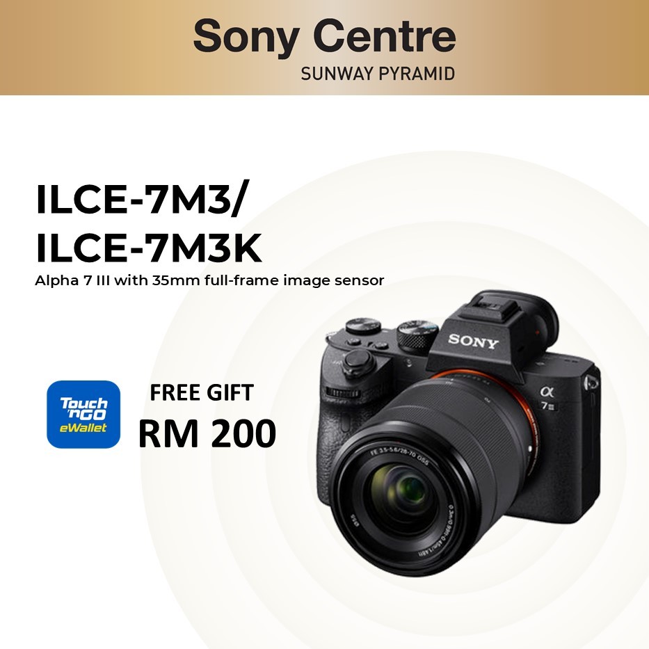 SONY α7III ILCE-7M3（Sony ILCE-7M3 A7 III with 35mm Full-Frame 