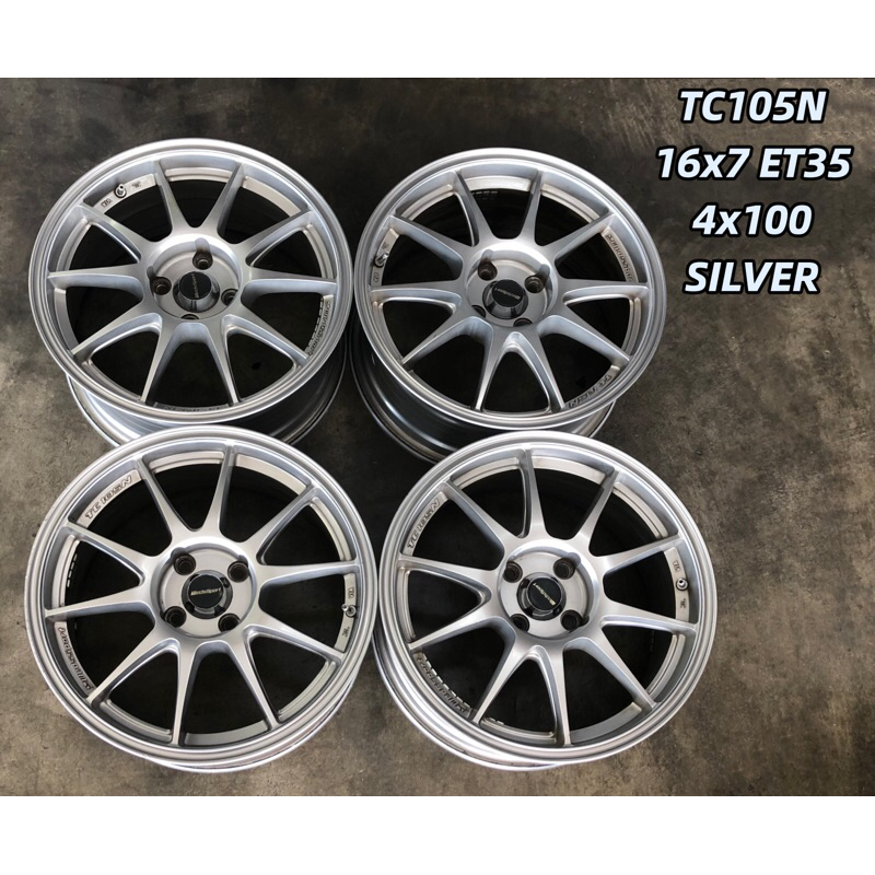 USED RIM TC105N 16 INCH FOR MYVI ALZA SAGA BLM WIRA YARIS VIOS CITY ...