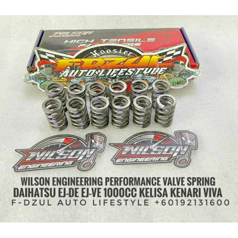 Wilson Engineering Valve Spring with Titanium Retainer Daihatsu EJ-DE ...