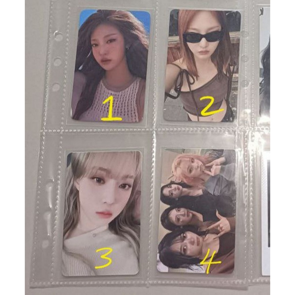 aespa spicy savage photocard POB giselle kpopmerch everline drama