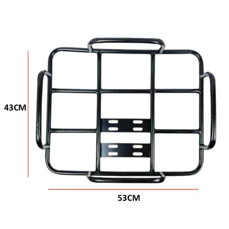 Motorcycle Delivery Bag Rack HOLDER Universal Carrier Tailstock Rear ...