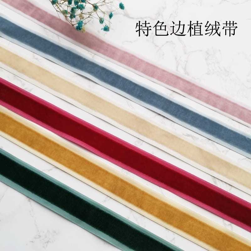 2.5CM Korean Velvet Ribbon Flower Bouquet Wrapper Ribbon | Shopee Malaysia