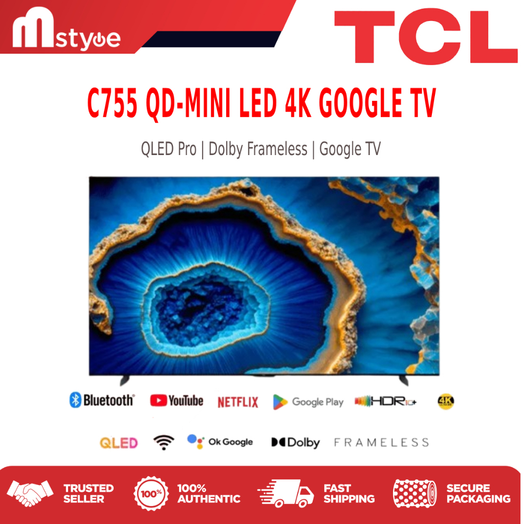 [Installation] TCL C855 & C755 premium QDMini LED 4K TV UltraBright HDR 3500nits Dolby