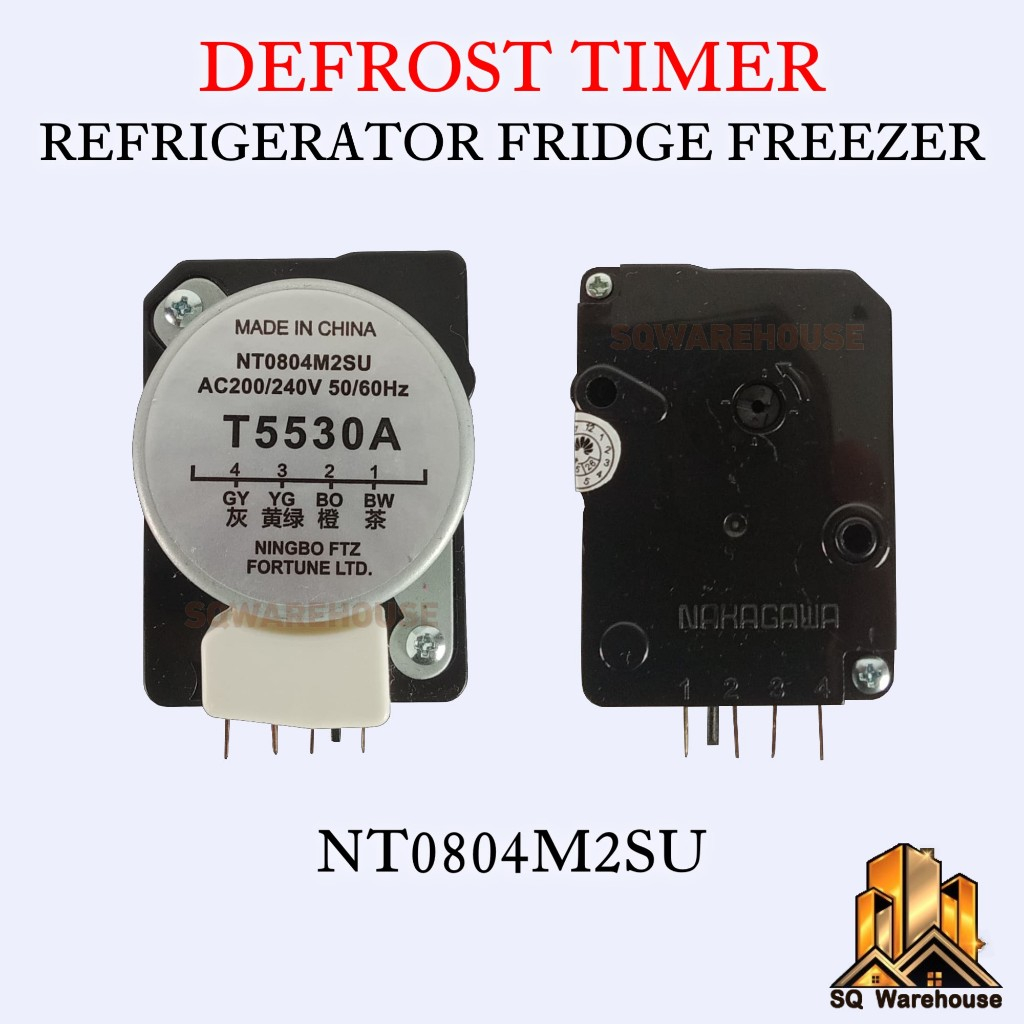 Panasonic NT0804M2SU Refrigerator Timer Freeze Defrost Fridge Timer ...