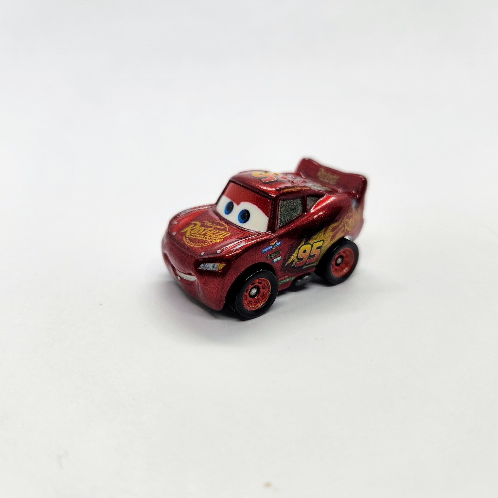 Mattel Disney Pixar Cars Mini Racers Metallic Lightning McQueen (Defect ...