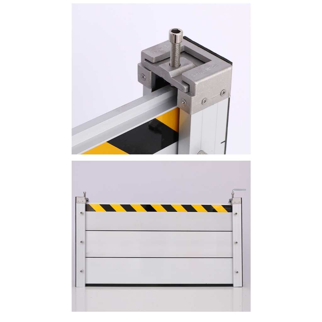 Removable Panel Door Barrier Custom Flood Control Size Aluminum Barrier ...