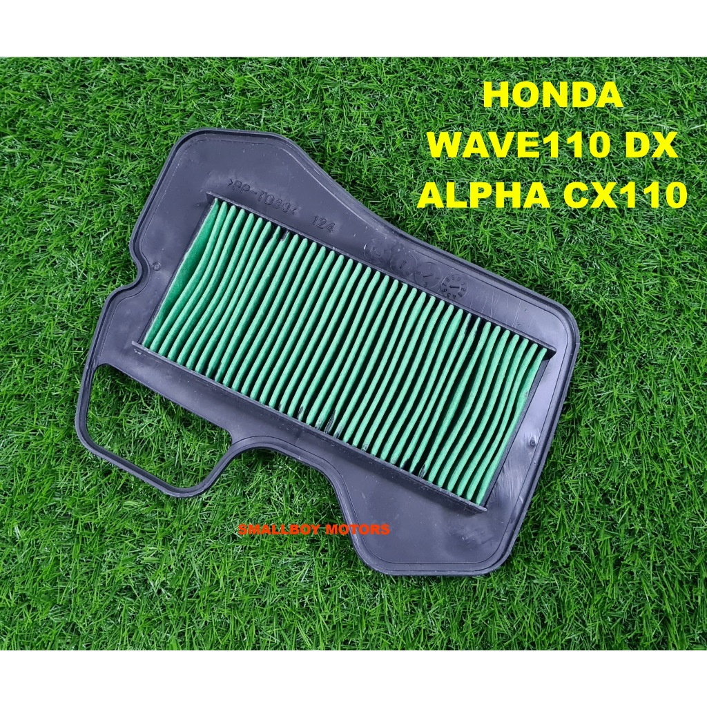 HONDA WAVE110 DX WAVE ALPHA CX110 AIR FILTER CLEANER SPONGE SPAN ...