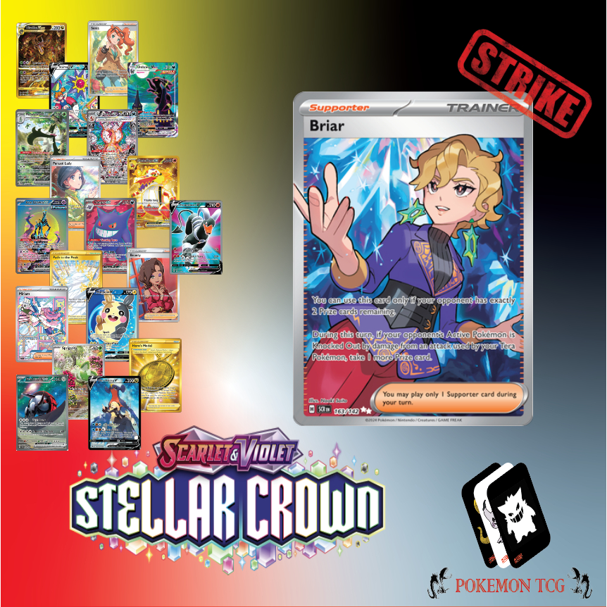 Briar 163/142 Stellar Crown SV07 PTCG | Shopee Malaysia