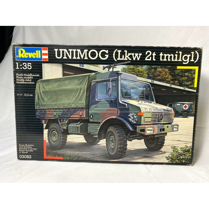 REVELL 03337 UNIMOG 2t milgl 1:35 ovp EUR 5,00 - DE