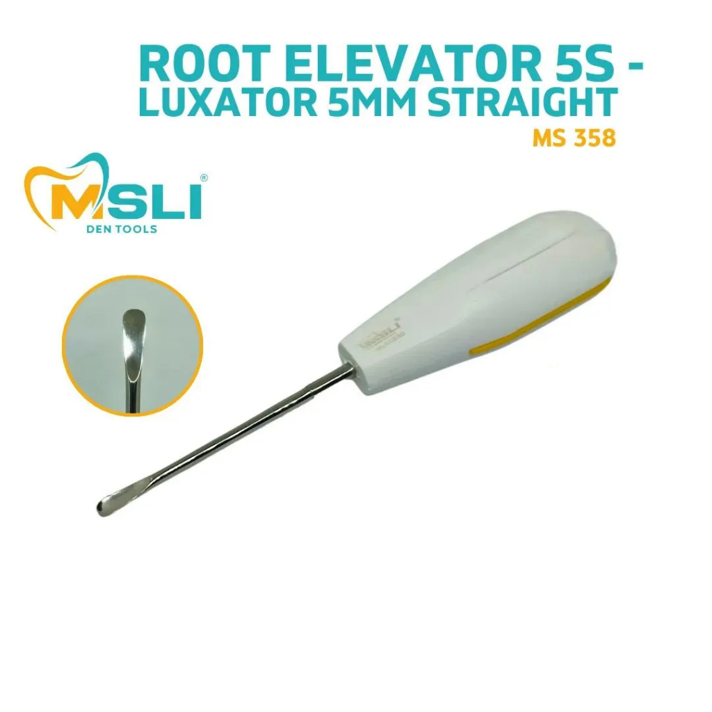 (MS-358) - ROOT ELEVATOR 5S - LUXATOR 5MM STRAIGHT | Shopee Malaysia