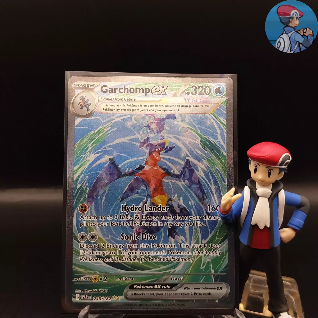 Garchomp ex - 245/182 - Special Illustration Rare - Paradox Rift ...