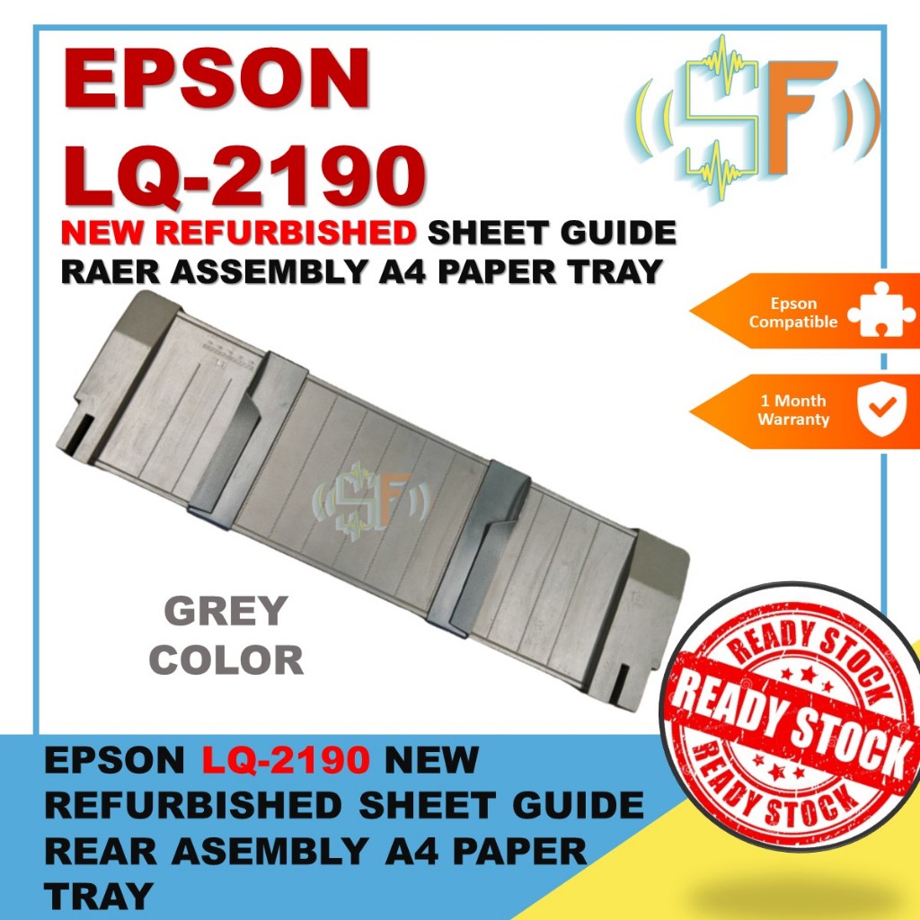 Epson 1548161 New Refurbished Sheet Guide Rear Assembly A4 Paper Tray ...