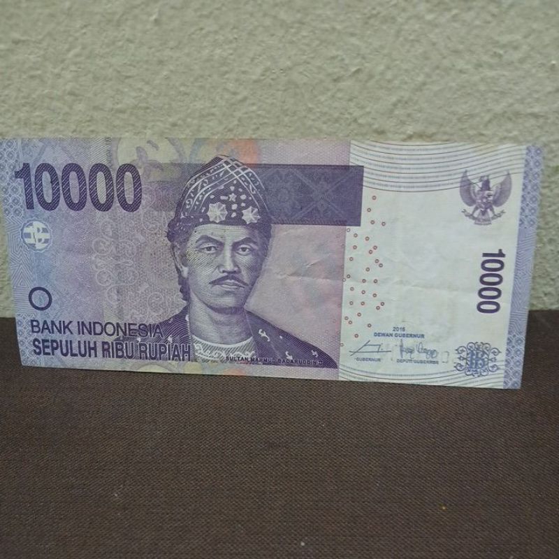 2016 INDONESIA 10000 RUPIAH OLD BANKNOTES. | Shopee Malaysia