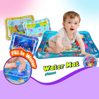 Realeos Kids Baby Newborn Infant Cartoon Water Fish Ocean Shark Fun Activity Play Mat Warm Cold Ice Pad - RC63