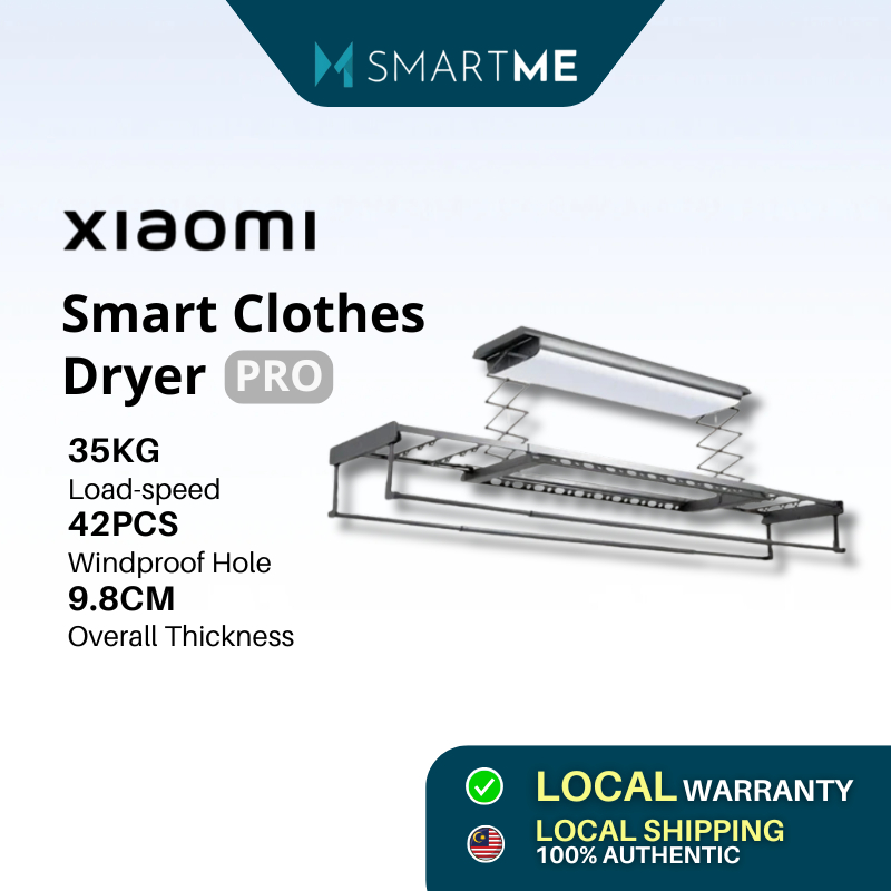 Xiaomi Mijia Smart Clothes Dryer Rack Hanger Load Capacity 35kg Mijia ...