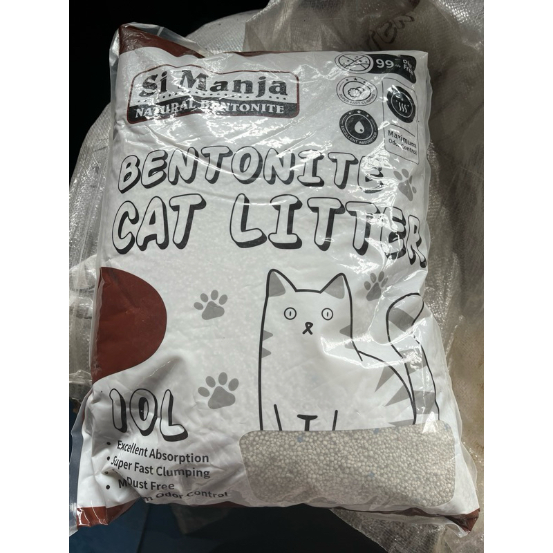 Si Manja cat litter ( 10L/7 kg) | Shopee Malaysia