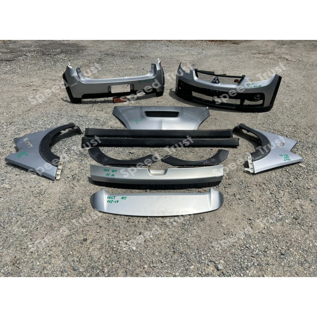 JDM Original Used Ralliart Bodypart Bodykit Bumper Bonet Spoiler ...