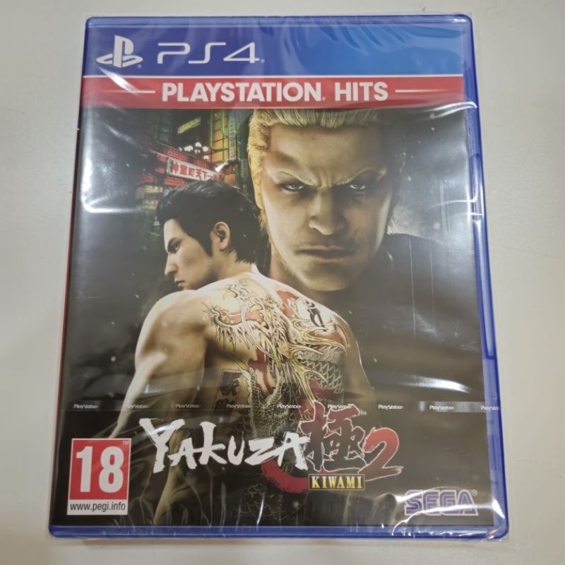 Yakuza Kiwami 2 Sur PS4 - NEUF SOUS BLISTER - PEGI 18 - Action, Aventure, Combat